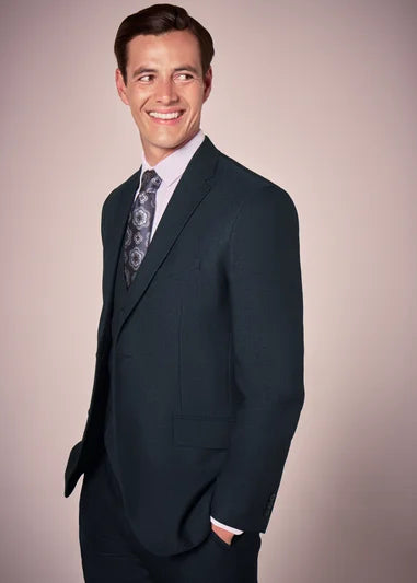 Vence Navy Tailored Suit Jacket