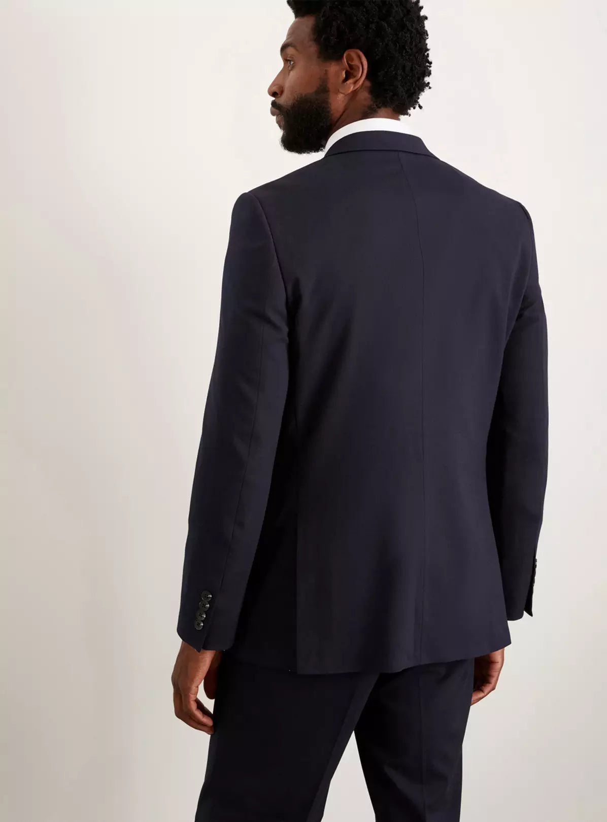 Navy Tailored Fit Essential Suit